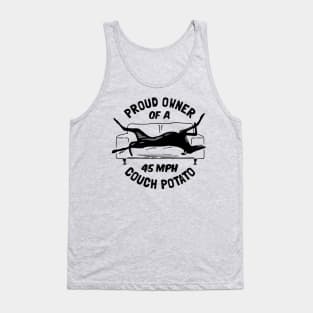 Greyhound 45MPH Couch Potato Tank Top